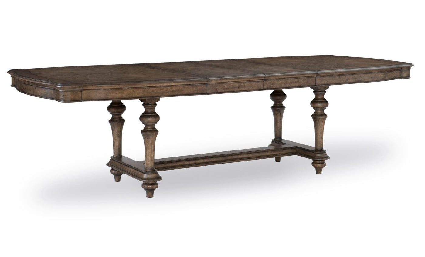 Andrea 9-Piece Dining Set - Brown