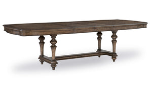 Andrea Extendable Dining Table - Brown