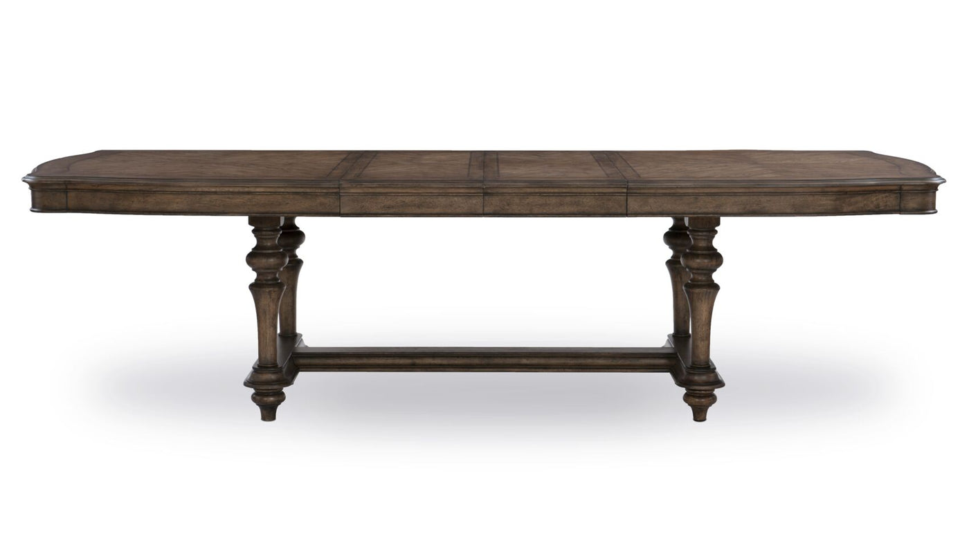 Andrea 9-Piece Dining Set - Brown