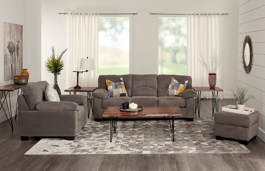 Archie Sofa & Chair Set- Ash