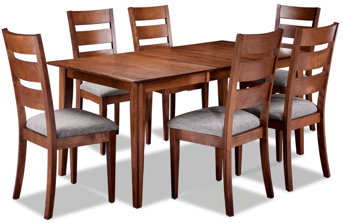 Arleen 7-Piece Dining Set - Chocolate