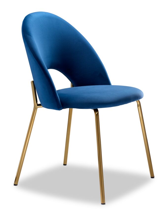 Aurora 5 Piece Round Dining Set - Blue