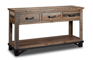 Baron Table console – Bois de grange