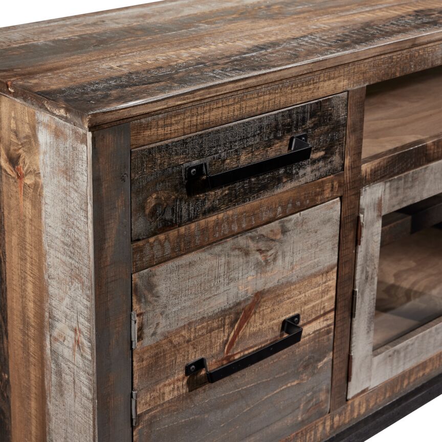Baron 75" TV Stand - Barnwood