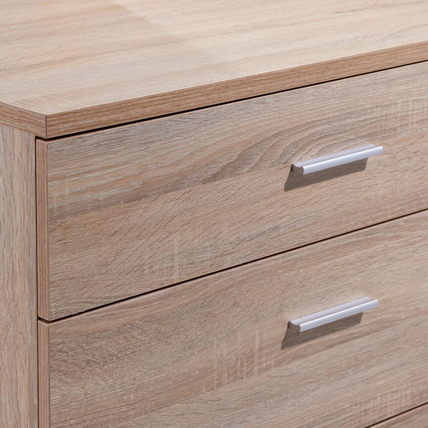 Bellmar 6 Drawer Dresser - Driftwood