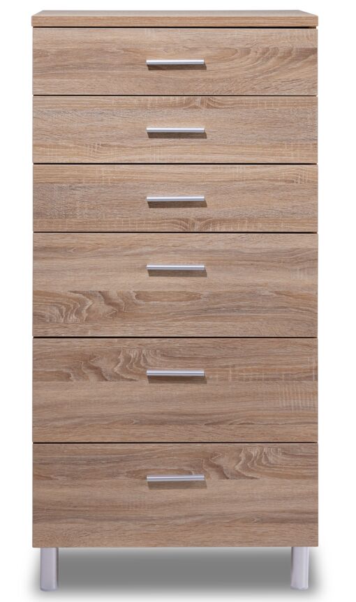 Bellmar 6 Drawer Chest - Driftwood