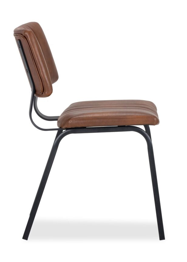 Berkley Side Chair - Bravo Cognac