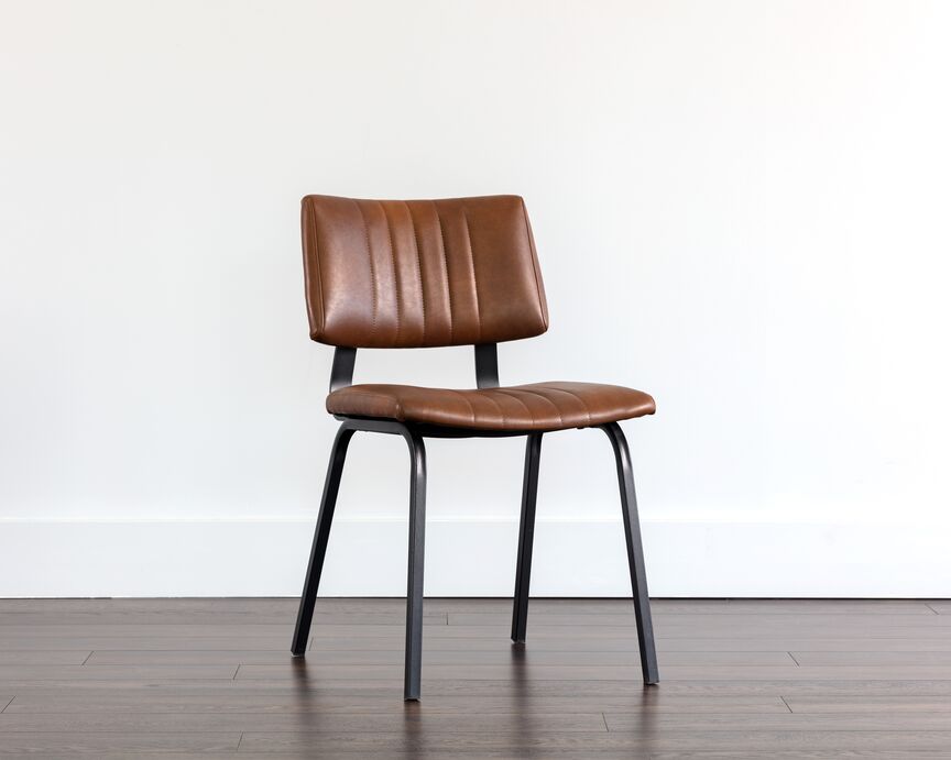 Berkley Side Chair - Bravo Cognac