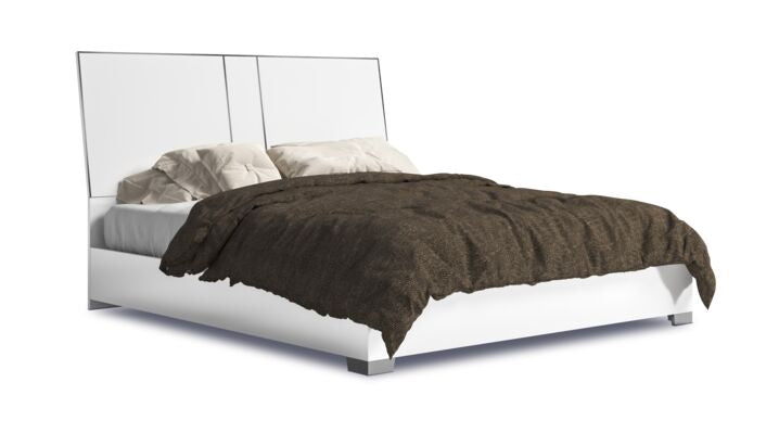 Bianca 5-Piece King Bedroom Package - White Lacquer