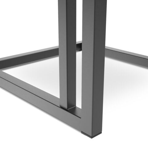 Boone Bar Height Stool - Grey, Antique Brown