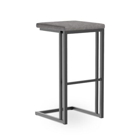 Boone Bar Height Stool - Grey, Antique Grey