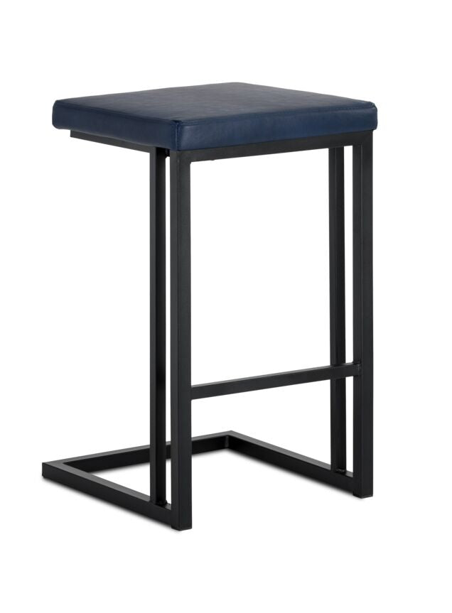 Boone Counter Height Stool - Black, Bravo Admiral