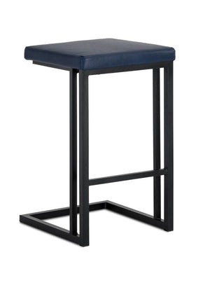 Boone Counter Height Stool - Black, Bravo Admiral