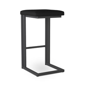 Boone Counter Height Stool - Grey, Onyx