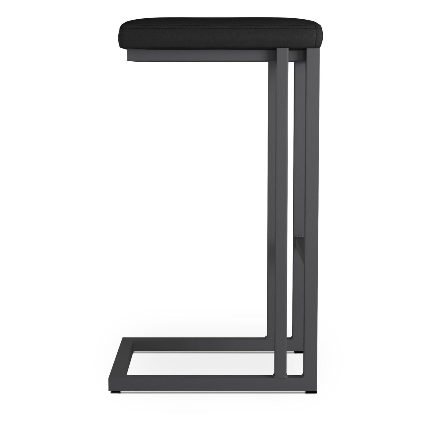 Boone Counter Height Stool - Grey, Onyx
