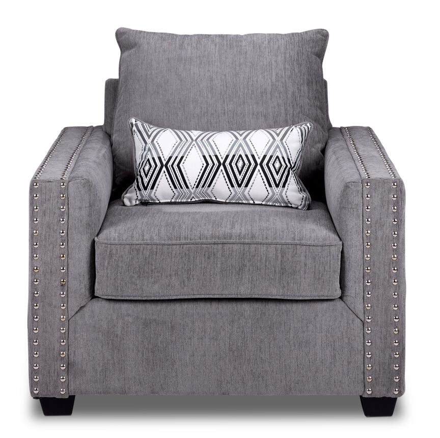 Brooklyn Chair- Grey