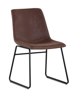 Cal Side Chair - Antique Brown