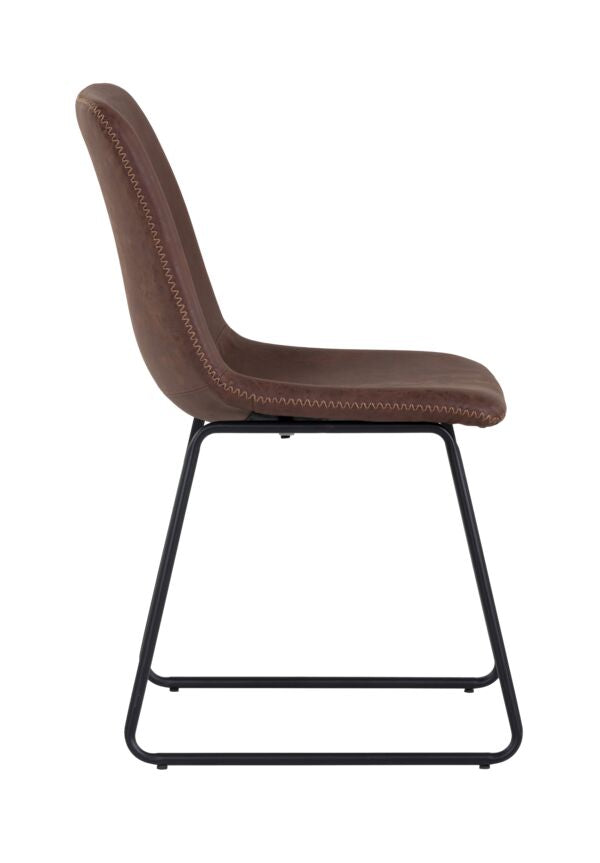 Cal Side Chair - Antique Brown
