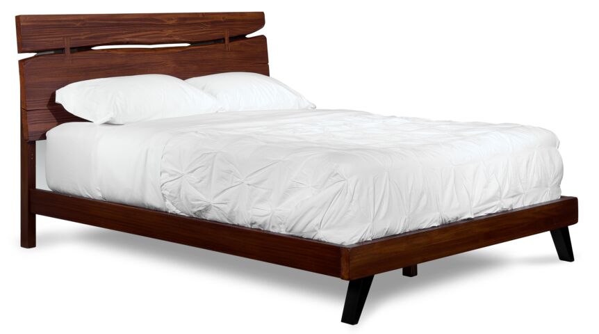 Camila 6-Piece King Bedroom Package - Rustic Brown