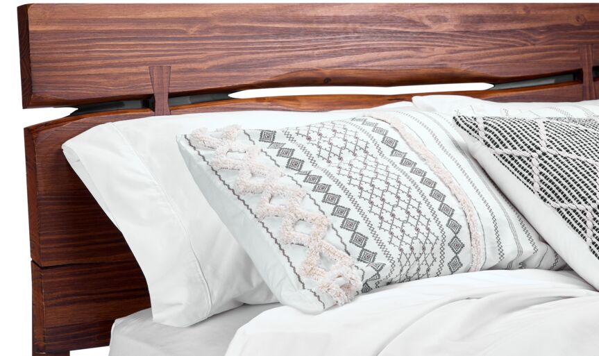 Camila 3-Piece Queen Bed - Rustic Brown