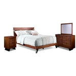 Camila 6-Piece King Bedroom Package - Rustic Brown