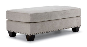 Charice Ottoman and a Half - Putty