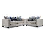 Charice Sofa & Loveseat - Putty