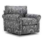Chateau Swivel Chair-Ebony