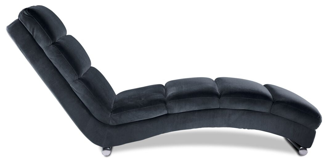 Chaz Chaise - Charcoal