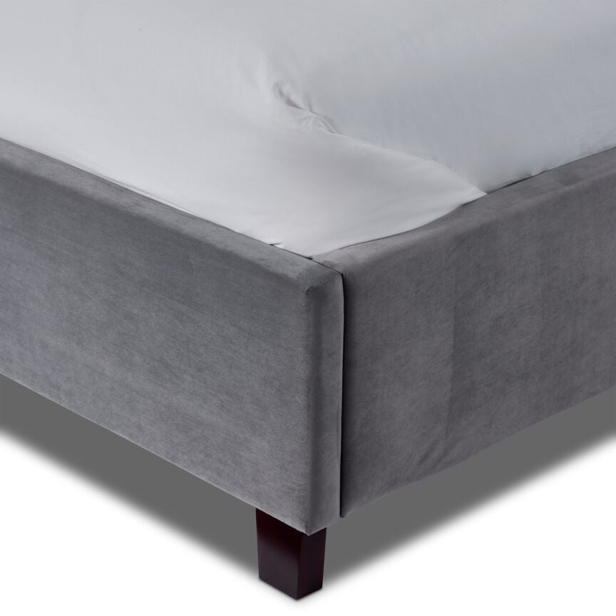 Chloe 3-Piece Queen Bed - Grey