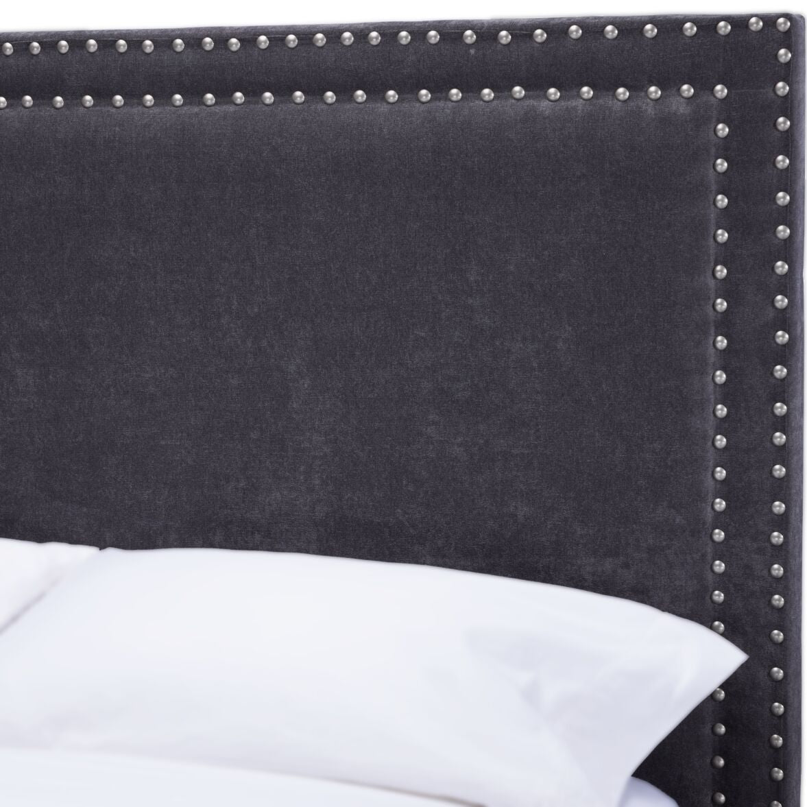 Chloe Queen Headboard - Charcoal