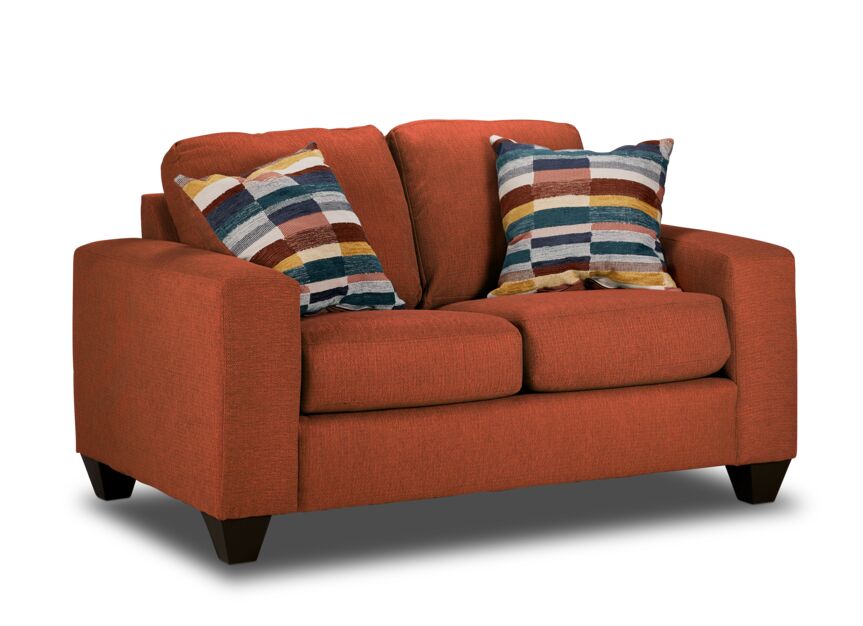 Cindy Sofa, Loveseat and Chair Set-Brick
