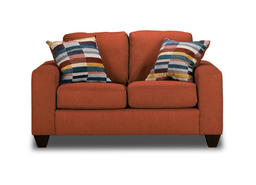 Cindy Sofa, Loveseat and Chair Set-Brick