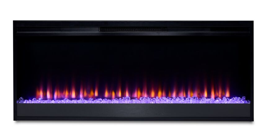 Cohen 78" Fireplace TV Stand - Grey