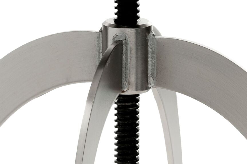 Colby Adjustable Bar Height Stool - Chrome