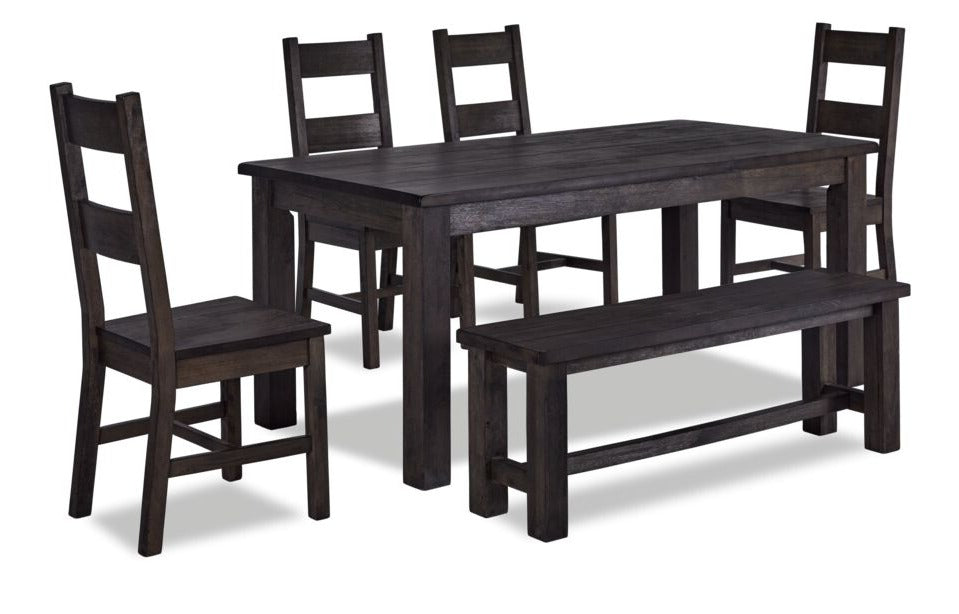Cottage 6-Piece Dining Set - Grey