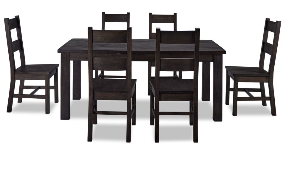 Cottage 7-Piece Dining Set - Grey