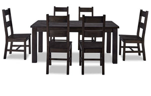 Cottage 7-Piece Dining Set - Grey
