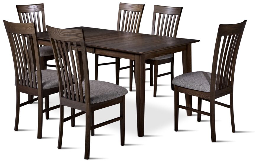 Cypress 7-Piece Dining Set - Graphite