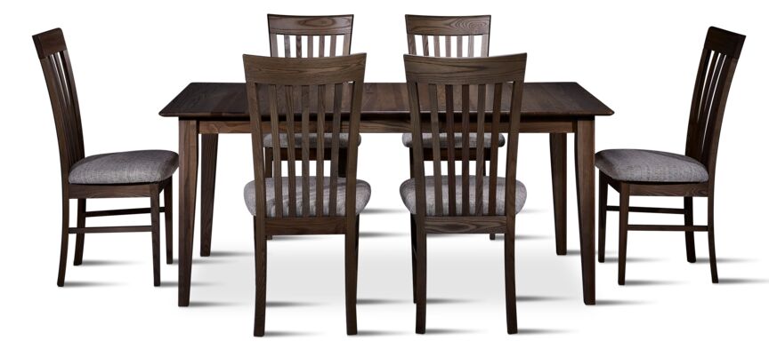 Cypress 7-Piece Dining Set - Graphite