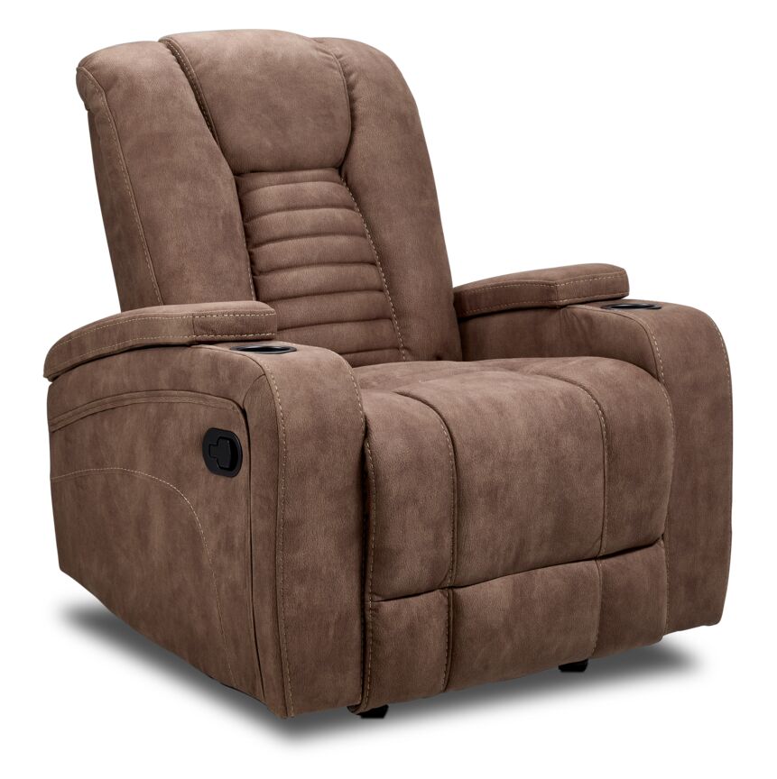 Dallas Reclining Sofa & Chair Set - Mocha