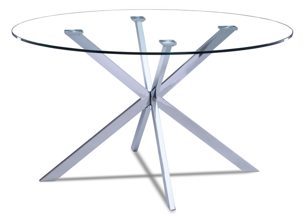 Darron 5-Piece Round Dining Set - Black