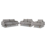 Dianna 3 Pc. Living Room Package - Grey