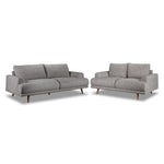 Dianna 2 Pc. Living Room Package w/ Loveseat - Grey