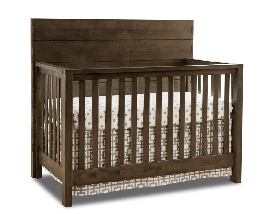 Dovetail Crib and Dresser Package - Graphite