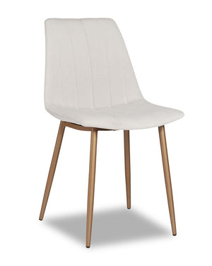 Drew Side Chair - Champagne Gold, Antonio Linen