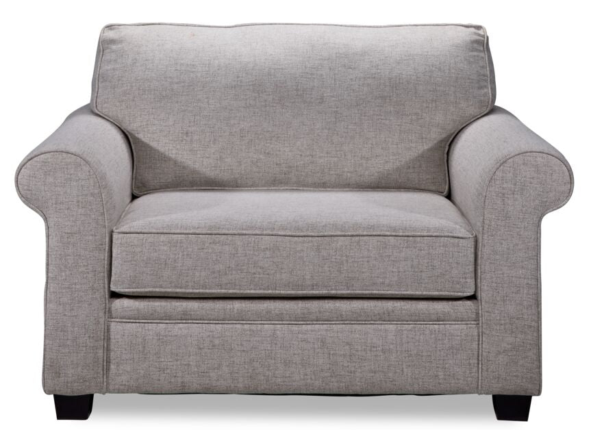 Duffield Sofa, Loveseat and Chair and a Half Set - Light Beige