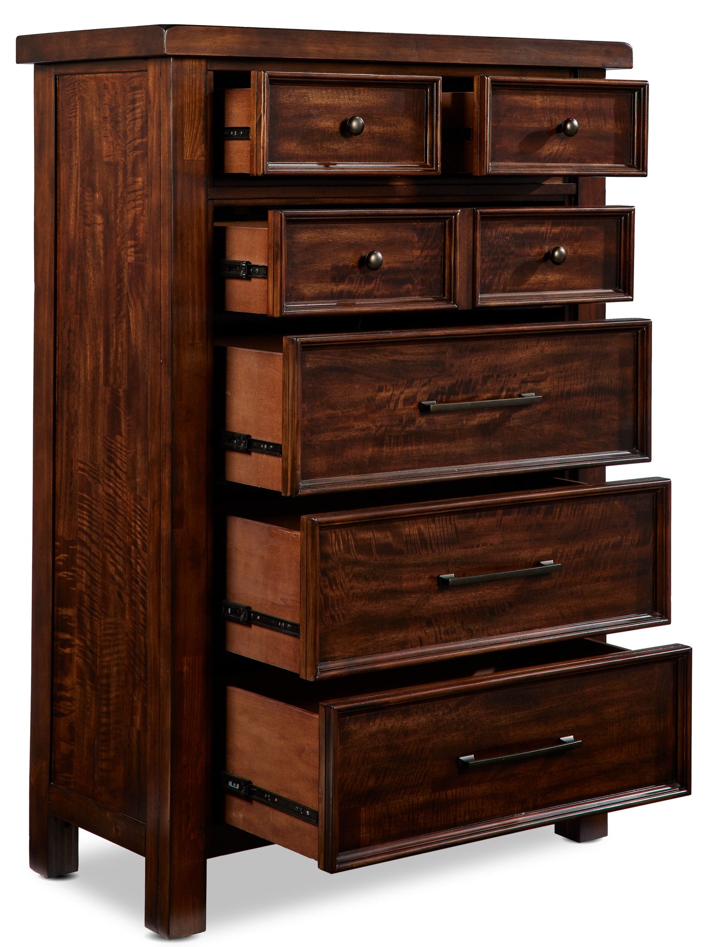 Eden 6 Drawer Chest- Dark Brown