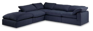 Effie 5 Pc. Sectional - Blue