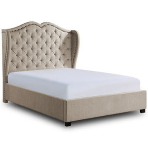 Evelyn 3-Piece Queen Bed - Beige